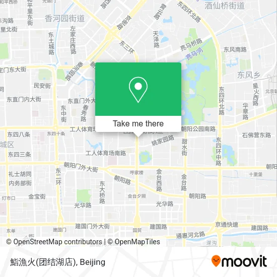 鮨漁火(团结湖店) map