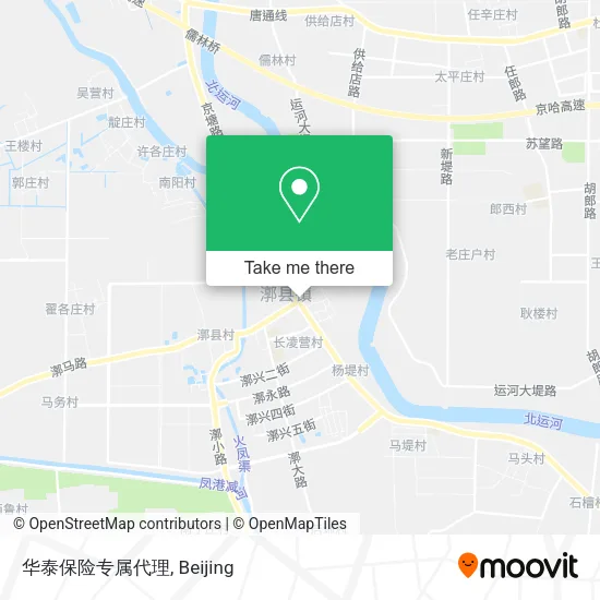 华泰保险专属代理 map