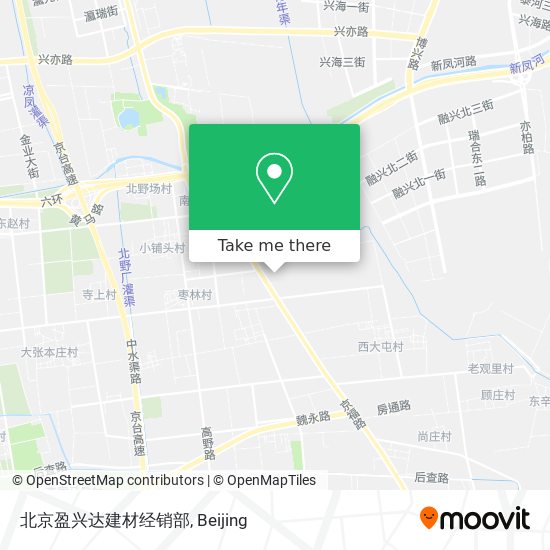 北京盈兴达建材经销部 map