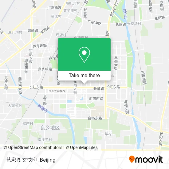 艺彩图文快印 map