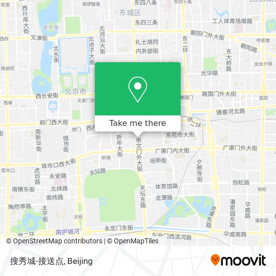 搜秀城-接送点 map