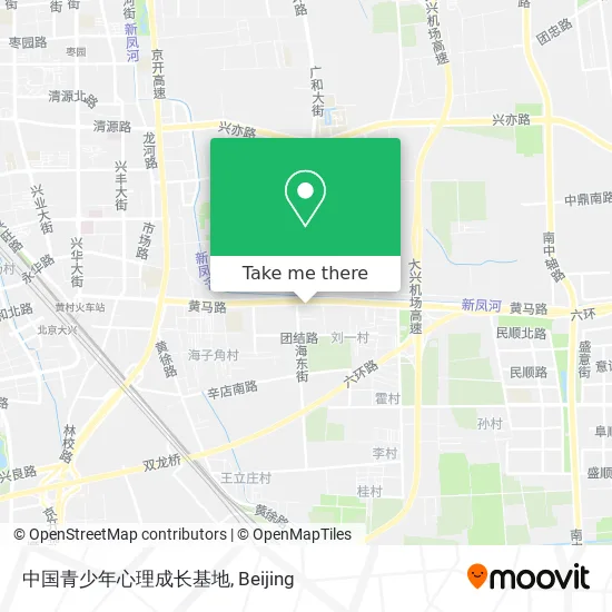 中国青少年心理成长基地 map