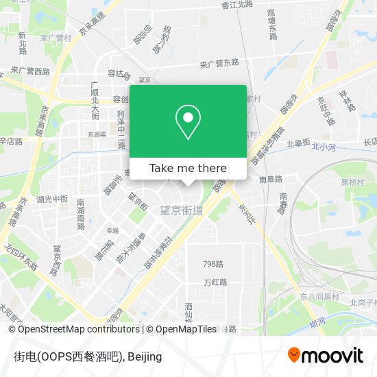 街电(OOPS西餐酒吧) map