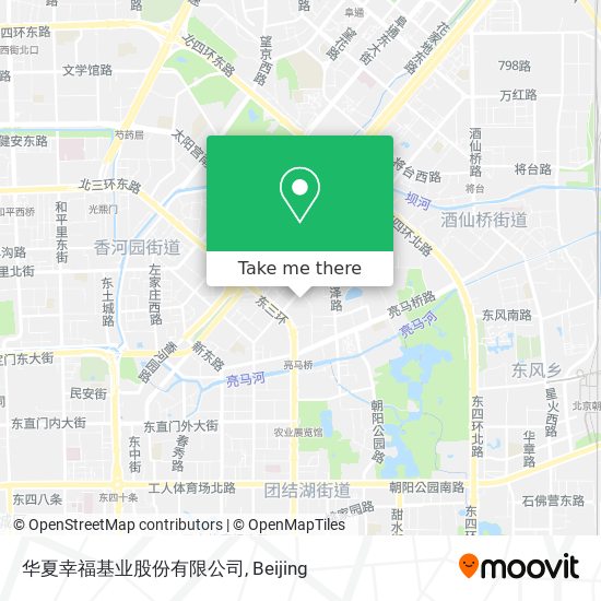 华夏幸福基业股份有限公司 map