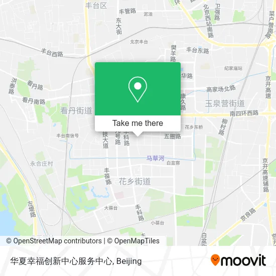 华夏幸福创新中心服务中心 map