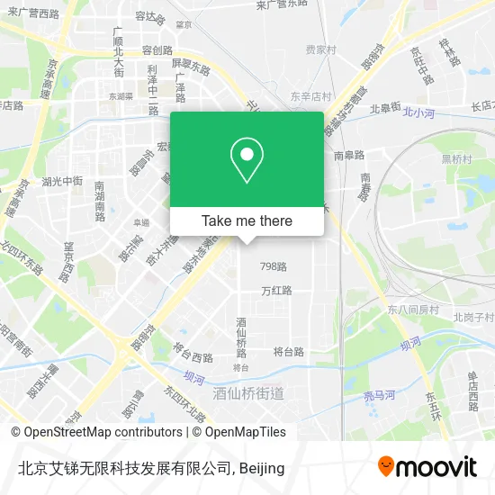 北京艾锑无限科技发展有限公司 map