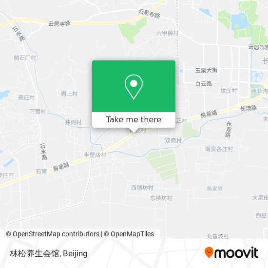 林松养生会馆 map