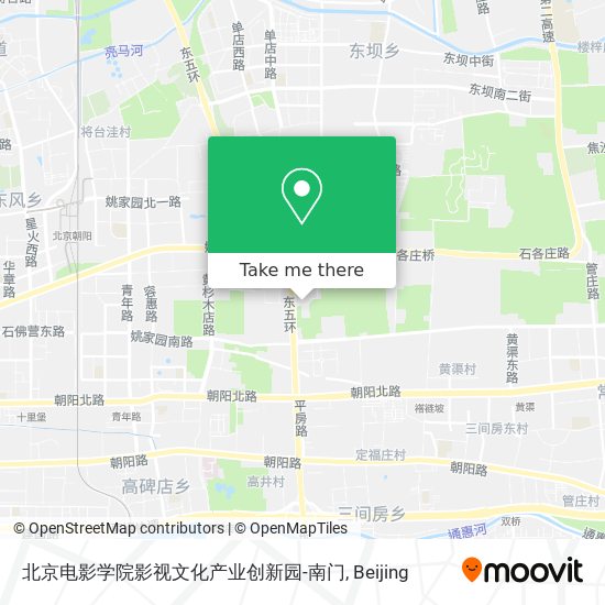 北京电影学院影视文化产业创新园-南门 map