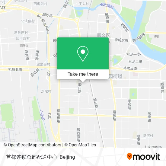 首都连锁总部配送中心 map