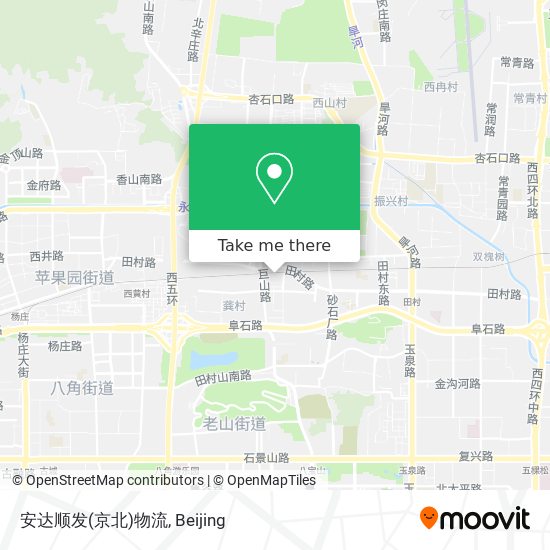 安达顺发(京北)物流 map