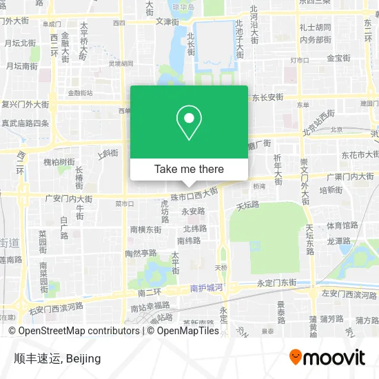 顺丰速运 map