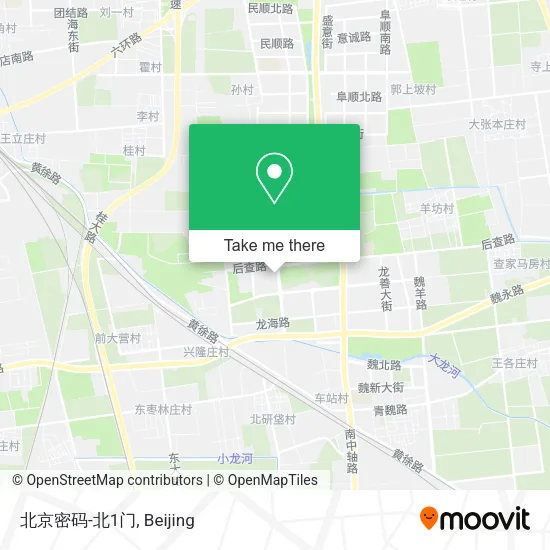 北京密码-北1门 map