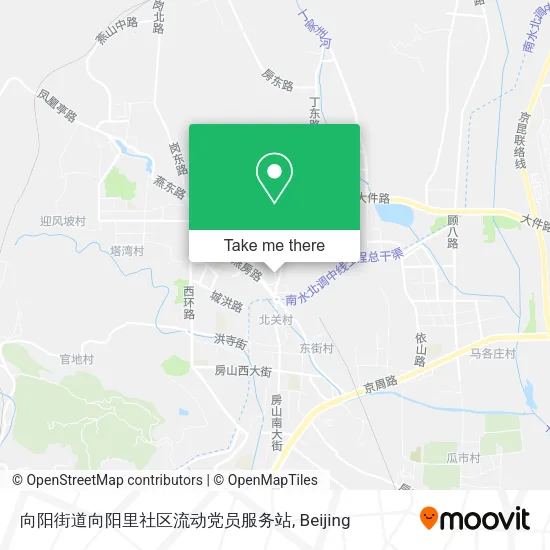 向阳街道向阳里社区流动党员服务站 map
