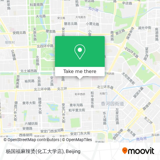杨国福麻辣烫(化工大学店) map