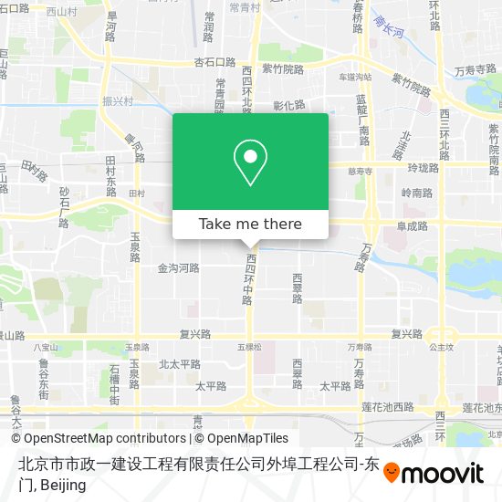 北京市市政一建设工程有限责任公司外埠工程公司-东门 map