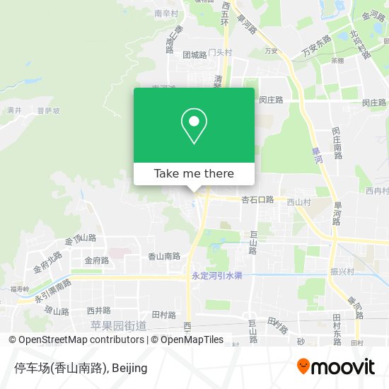 停车场(香山南路) map