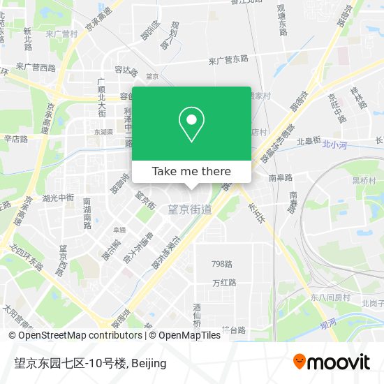 望京东园七区-10号楼 map