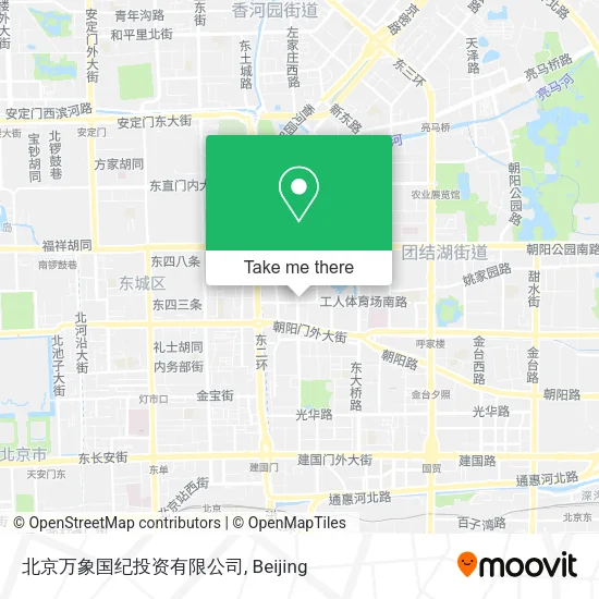 北京万象国纪投资有限公司 map
