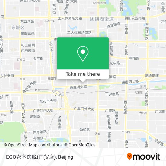 EGO密室逃脱(国贸店) map