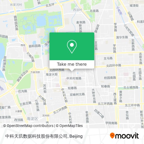 中科天玑数据科技股份有限公司 map