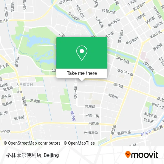 格林摩尔便利店 map
