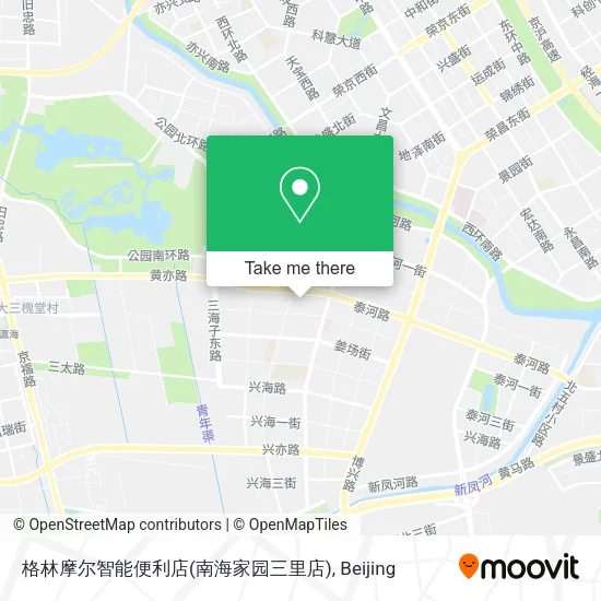 格林摩尔智能便利店(南海家园三里店) map