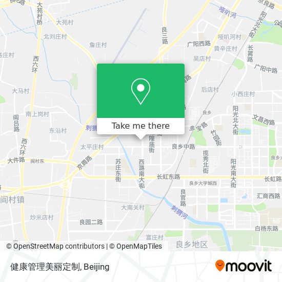 健康管理美丽定制 map