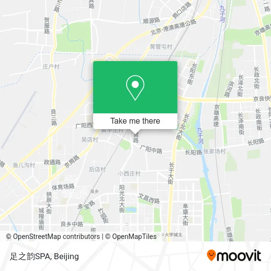 足之韵SPA map