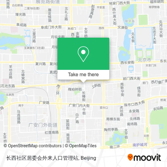 长西社区居委会外来人口管理站 map