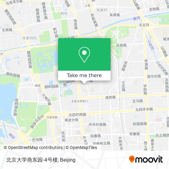 北京大学燕东园-4号楼 map