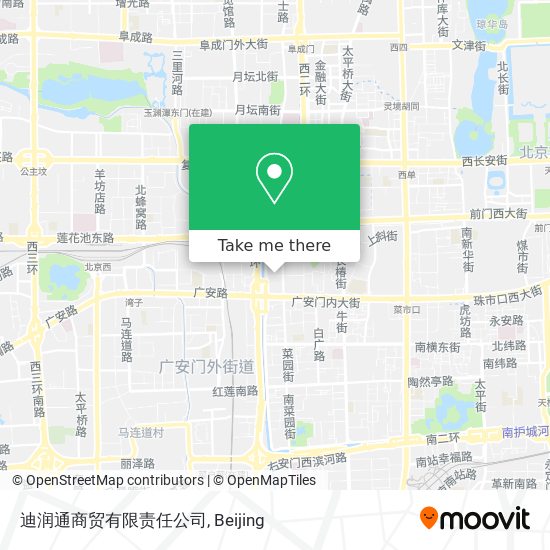 迪润通商贸有限责任公司 map