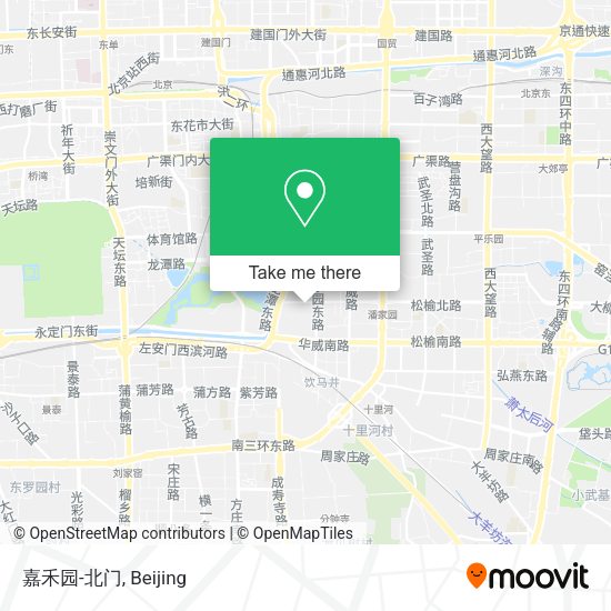 嘉禾园-北门 map