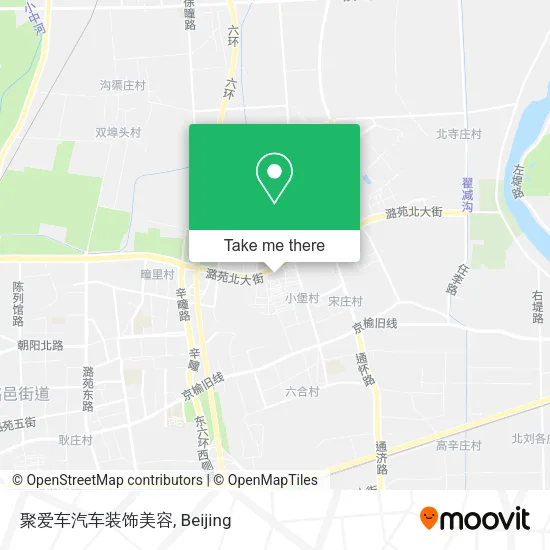 聚爱车汽车装饰美容 map