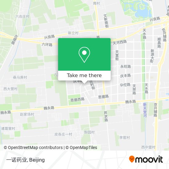 一诺药业 map