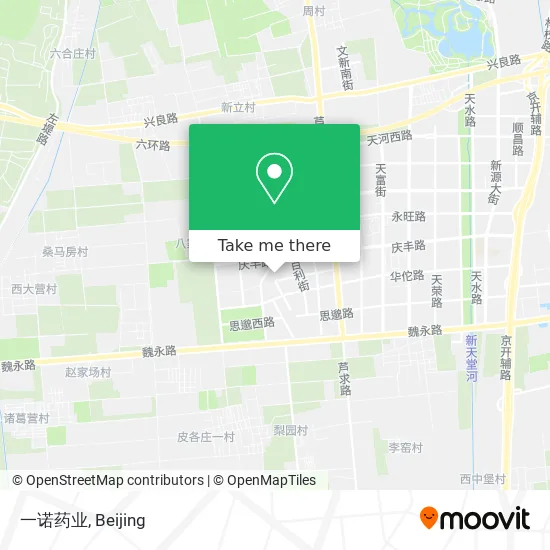 一诺药业 map