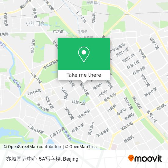 亦城国际中心-5A写字楼 map