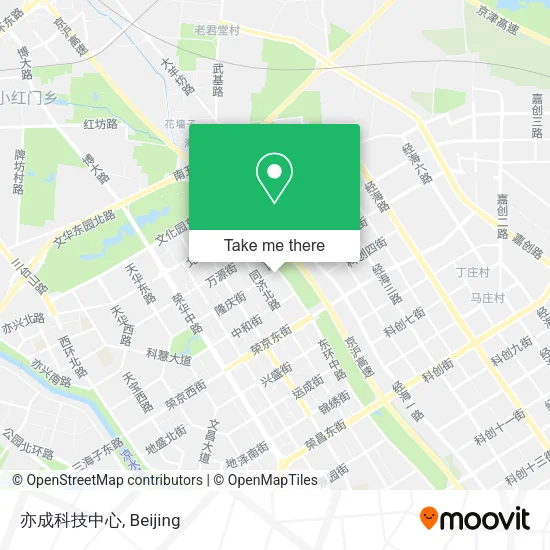 亦成科技中心 map