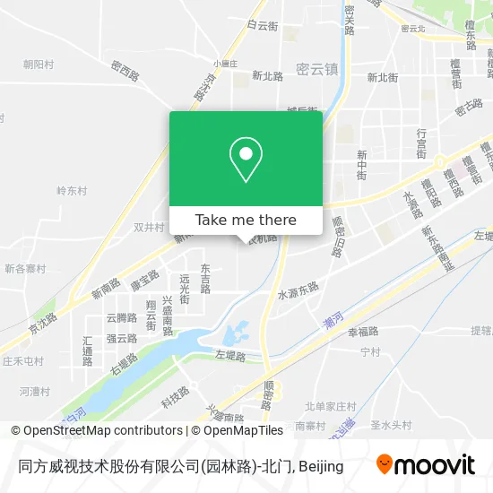 同方威视技术股份有限公司(园林路)-北门 map