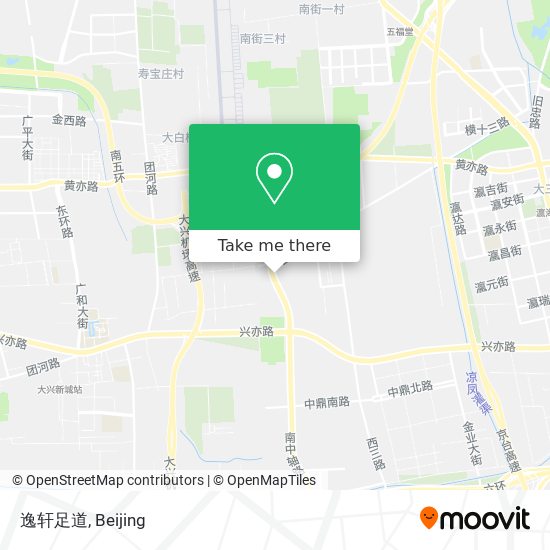 逸轩足道 map