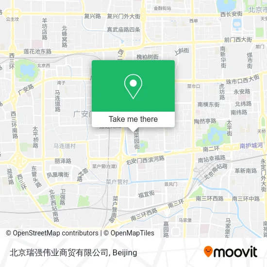 北京瑞强伟业商贸有限公司 map