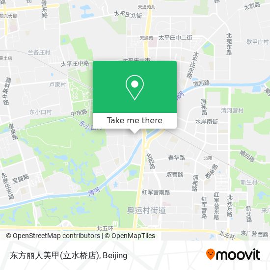 东方丽人美甲(立水桥店) map