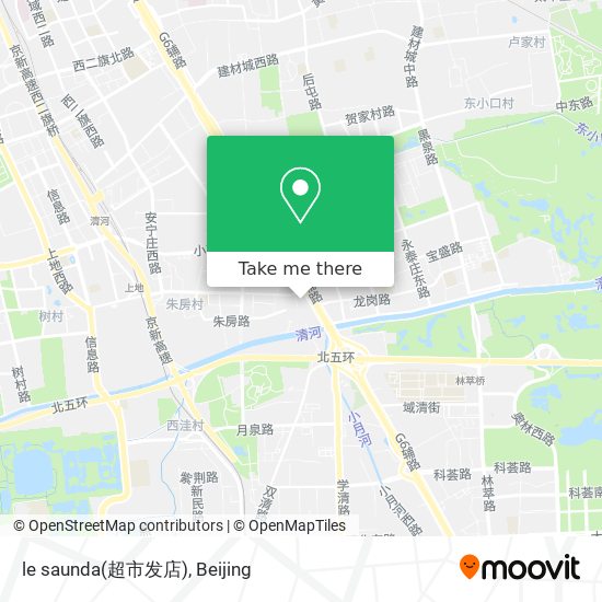 le saunda(超市发店) map