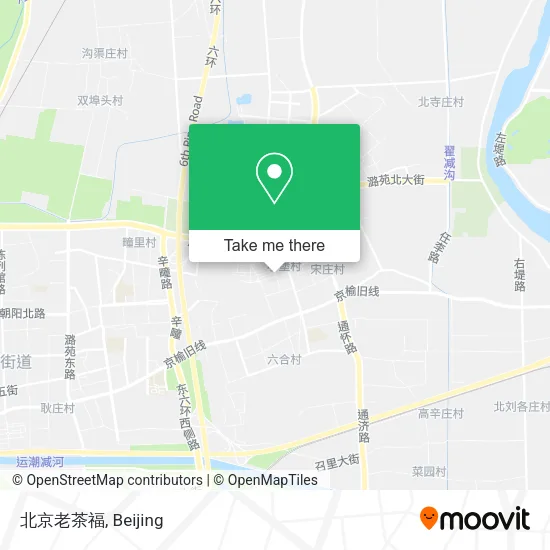 北京老茶福 map