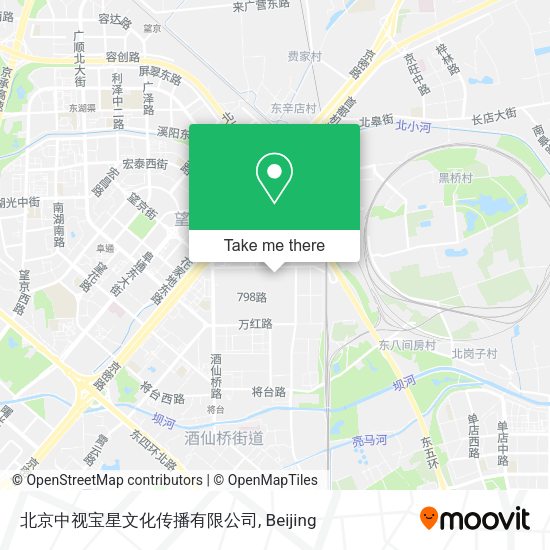北京中视宝星文化传播有限公司 map