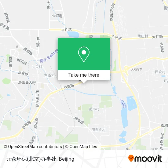 元森环保(北京)办事处 map