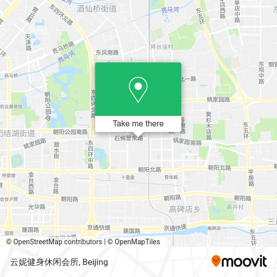 云妮健身休闲会所 map