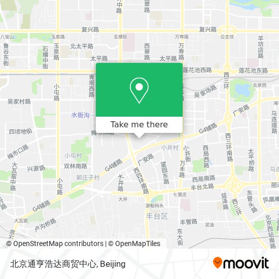 北京通亨浩达商贸中心 map