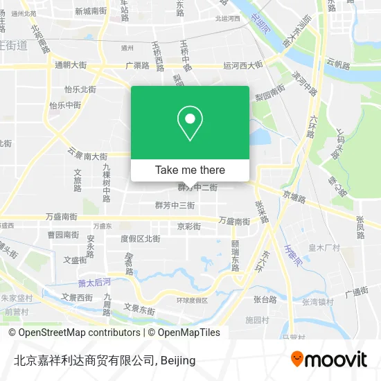 北京嘉祥利达商贸有限公司 map