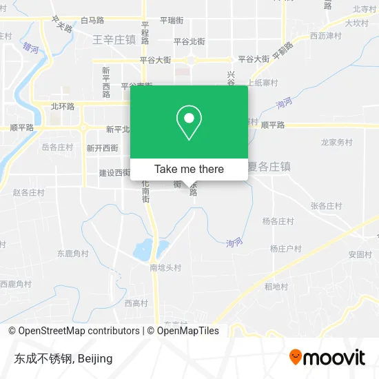 东成不锈钢 map