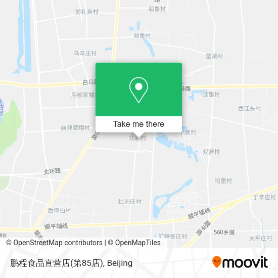 鹏程食品直营店(第85店) map